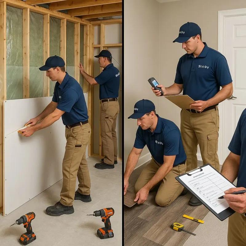 Repairs and Reconstruction process in Shawnee Hills, OH