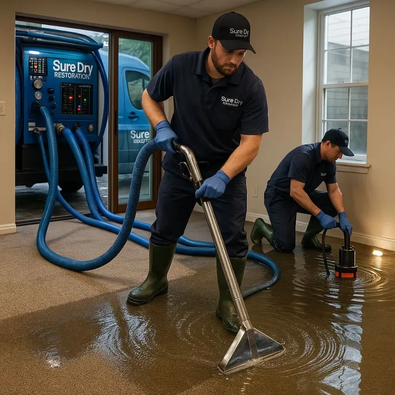 Water Extraction and Removal process in Shawnee Hills, OH